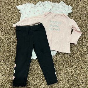 EUC girls adorable set. 18 months